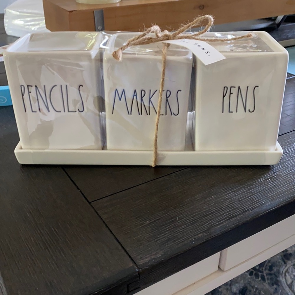 Rae Dunn Pencil, Pen, Marker Holders